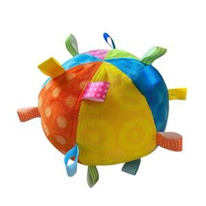 Taggies Multicolor Plush Activity Ball
